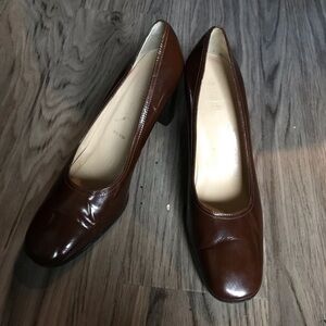 Amalfi Nordstrom Made In Italy‎ leather chunk heels